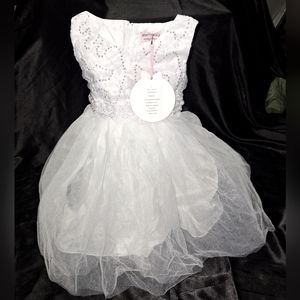 Beautiful NWT Dress~Wedding~Pageant~Holiday~Merry Day~Infant/Toddler Large~Tulle
